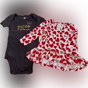 Tommy Bahama koalababy 2 Pc. Bundle 18 mo. Girl Clothes | Long Sleeve & onesie